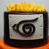 Naruto anime cake