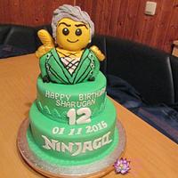 Ninjago Happy Lloyd cake
