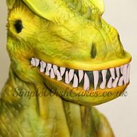 3D Dinosaur Cake