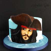 Jack Sparrow cake
