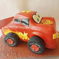 3D Mcqueen cake