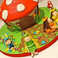 Fairyland Giant Cupcake Toadstool