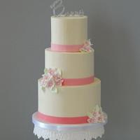 First wedding cake of the season