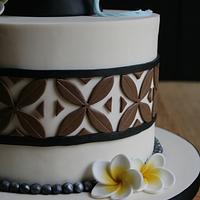 Graduation Cake with an Island theme 