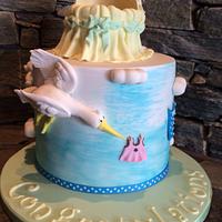 Baby shower cake