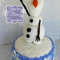 "Olaf" cake