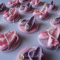 Ballet cupcake toppers