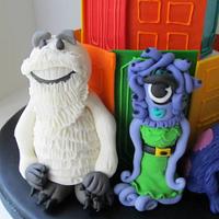 Monsters Inc 3rd Birthday Cake