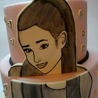 Ariana grande cake