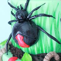 Reptile Themed Birthday Cake