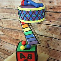 Balancing Toys project cake