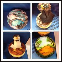Mary Poppins Cupcakes - Cake International entry