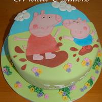 Peppa Pig Cakes