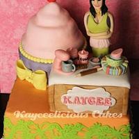 My birthday Cake - a bakers cake