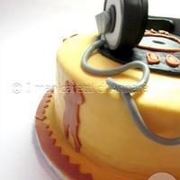 Disco dance cake