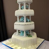 Grecian Wedding Cake