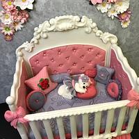 Baby Crib cake