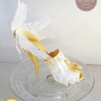 Sugar & Wafer Paper Shoe - Walk on The Wild Side Collaboration