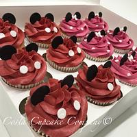 Mickey & Minnie cupcakes 