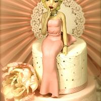 Marilyn Monroe cake