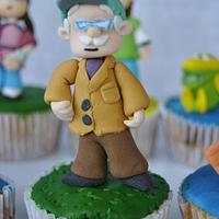  Fishtronaut & Friends cupcakes