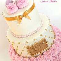 Sweet Baby Shower Cake