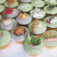 Chef-Themed Cupcakes