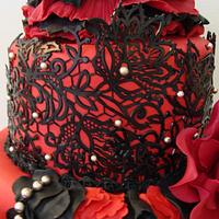 Spanish dancer cake
