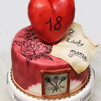 18 Birthday cake