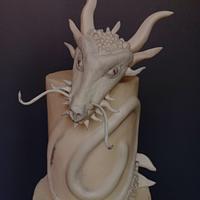 Dragon -Avant-garde cake challenge 