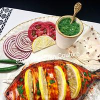 Tandoori Fish - Bakerswood Food Cake Challenge 