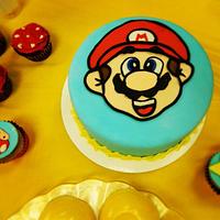 Mario Birthday cake!!