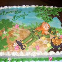 St Patrick's cake