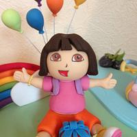 Dora the explorer cake