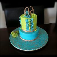 60th birthday cake 