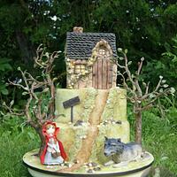 Little Red Riding Cap for Cake Central Magazine