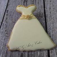 Wedding Cookies (Gold Theme)