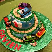 Thomas Train Cake
