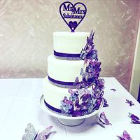 My first wedding cake