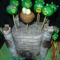 Angry Birds Cakepops