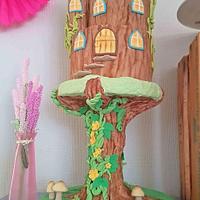 Fairy Tree House cake