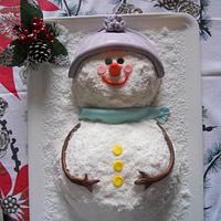 cake snowman