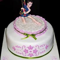 Ballet dancer cake