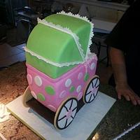 Baby Buggy Cake