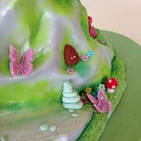 Butterfly fairy castle