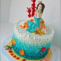 Mermaid cake Mermaid cake