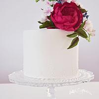 Floral Birthday Cake