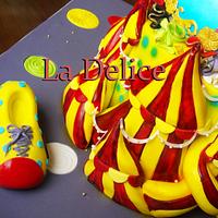whimsy circus cake
