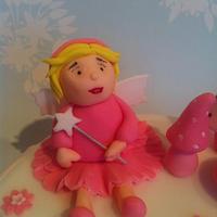 Phoebe's fairy Christening cake