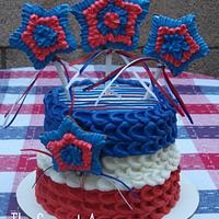 Memorial Day Celebration Cake